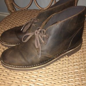 Clarks leather boots